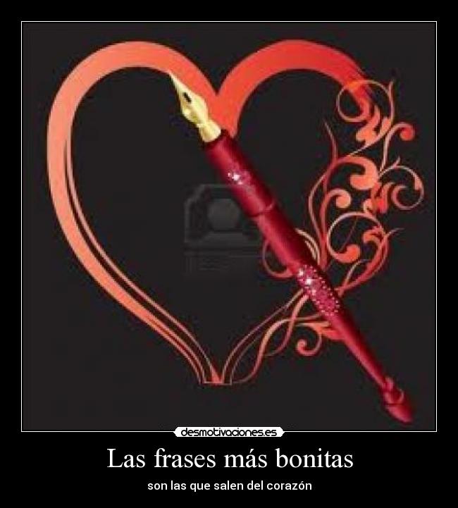 Las frases más bonitas -