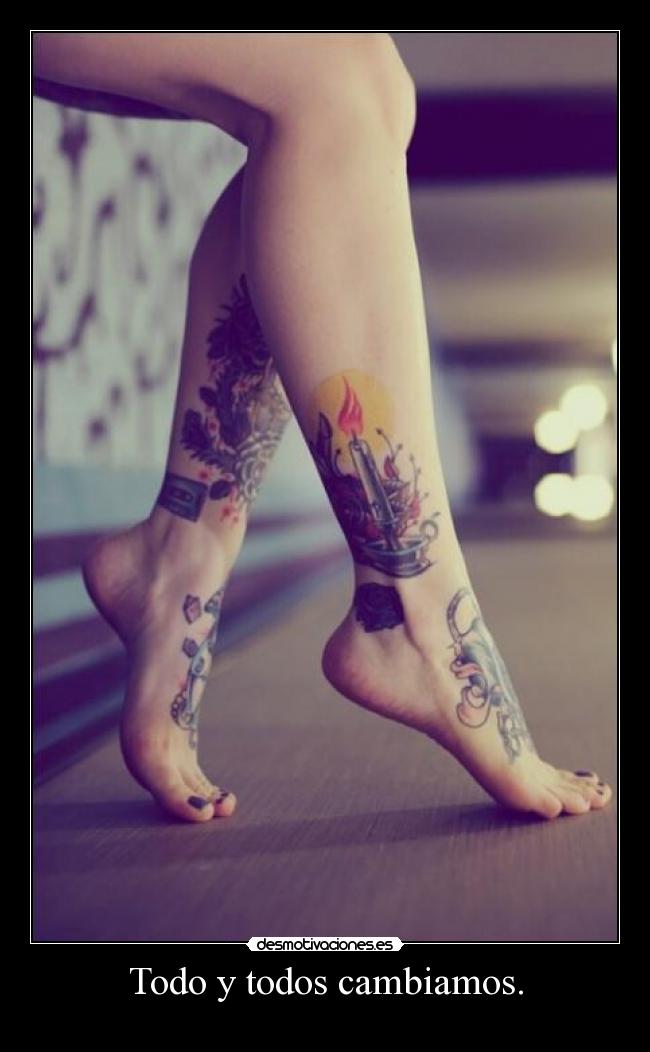 Todo y todos cambiamos. -