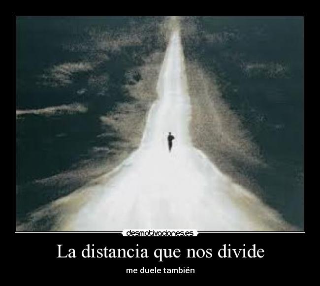 La distancia que nos divide -