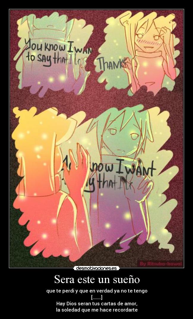 Sera este un sueño -