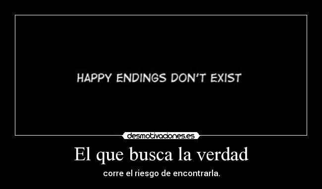 El que busca la verdad - 