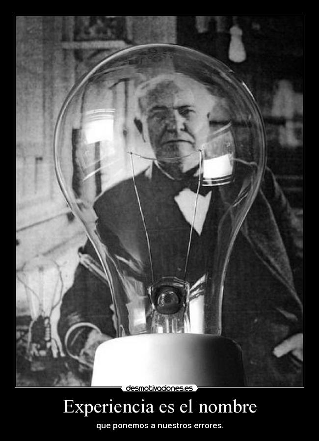 Experiencia es el nombre -