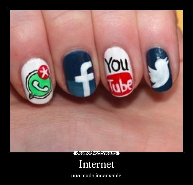 Internet - una moda incansable.