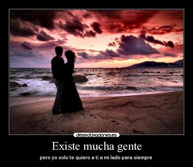 Existe mucha gente - 