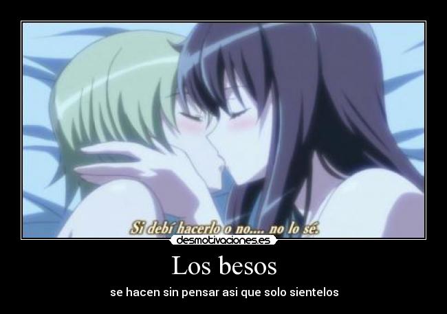 Los besos -