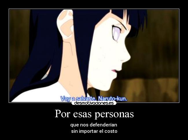 Por esas personas -