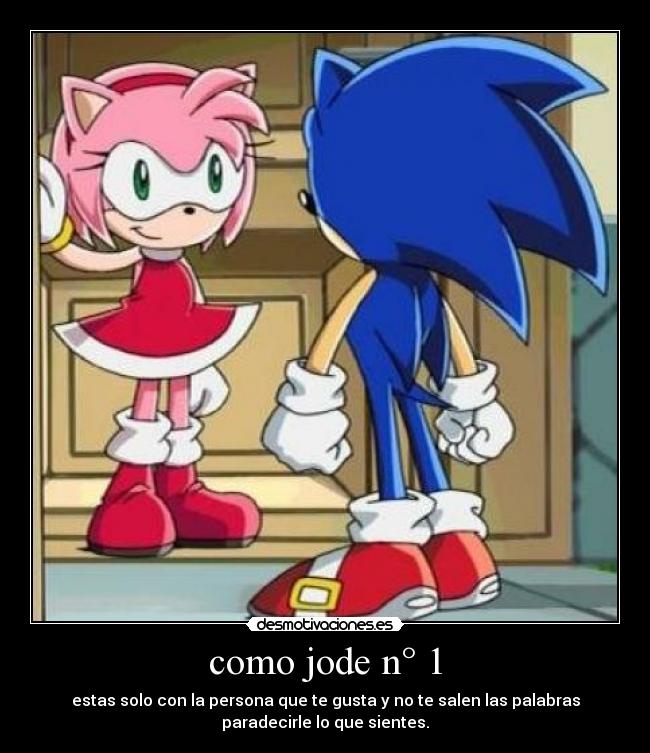 carteles sonic desmotivaciones