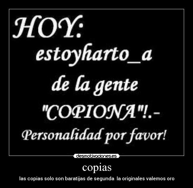 copias -
