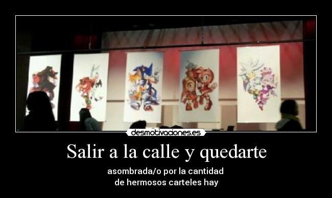 carteles sonic desmotivaciones