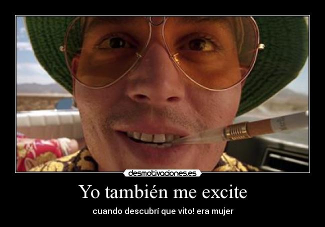 Yo también me excite - cuando descubrí que vito! era mujer