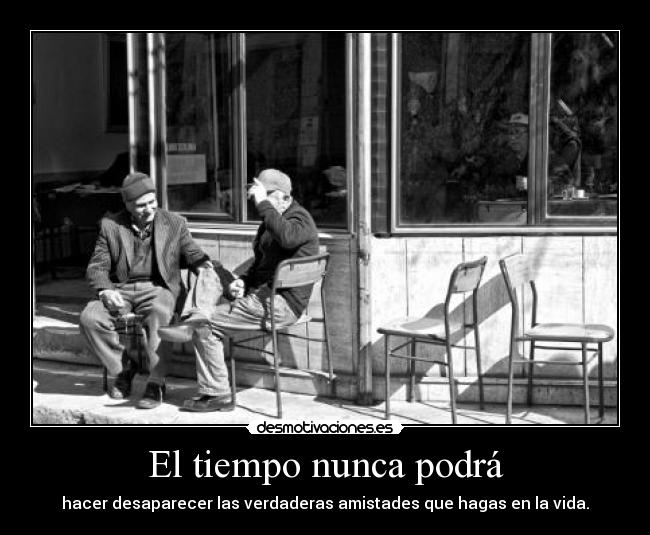 El tiempo nunca podrá - 