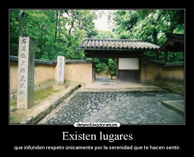 Existen lugares - 