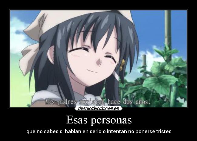 Esas personas -