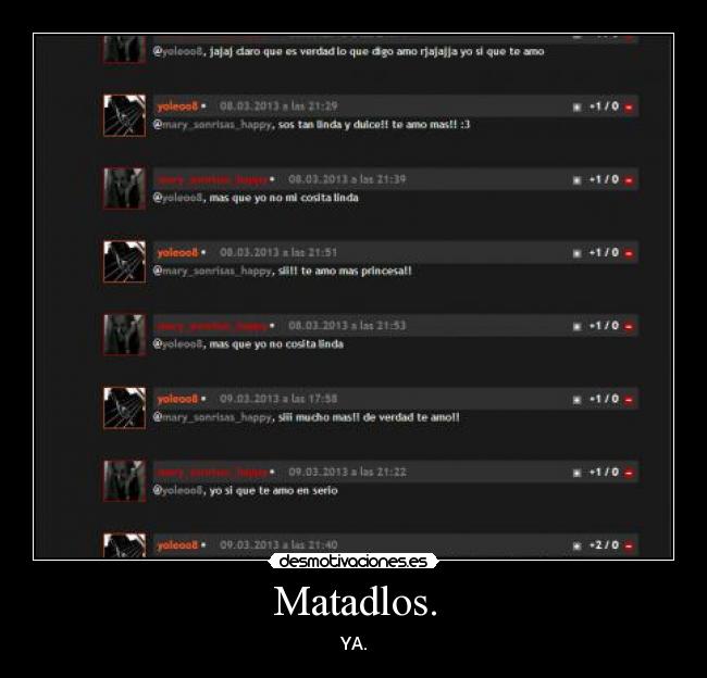 Matadlos. - YA.