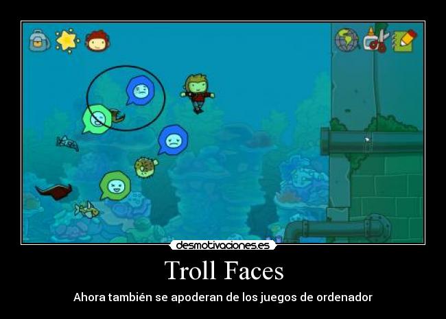 Troll Faces - Ahora también se apoderan de los juegos de ordenador