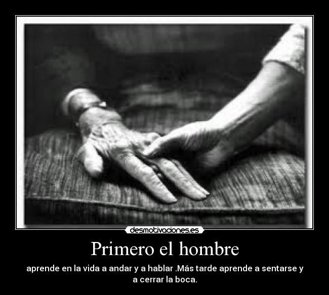 Primero el hombre - 
