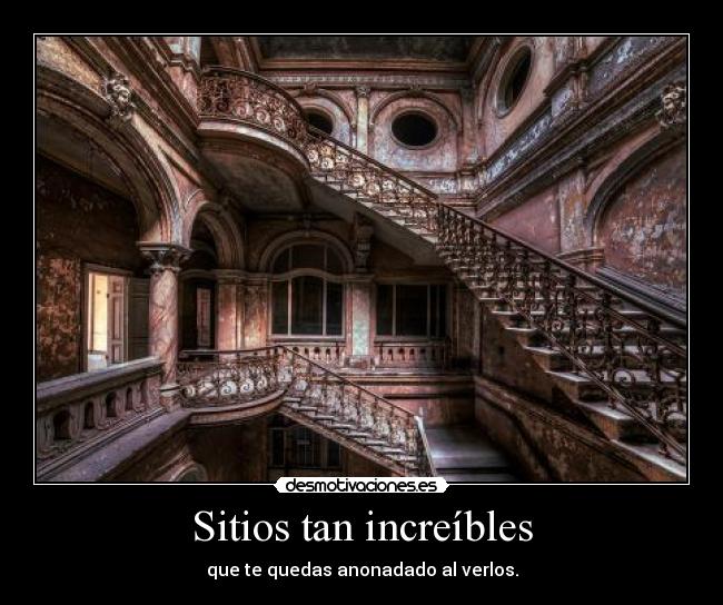 Sitios tan increíbles -