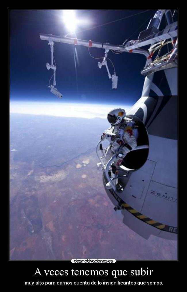 A veces tenemos que subir -