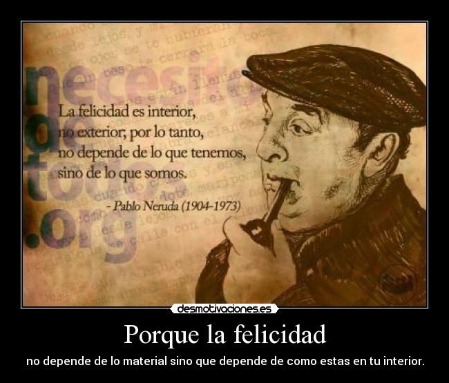Porque la felicidad - 