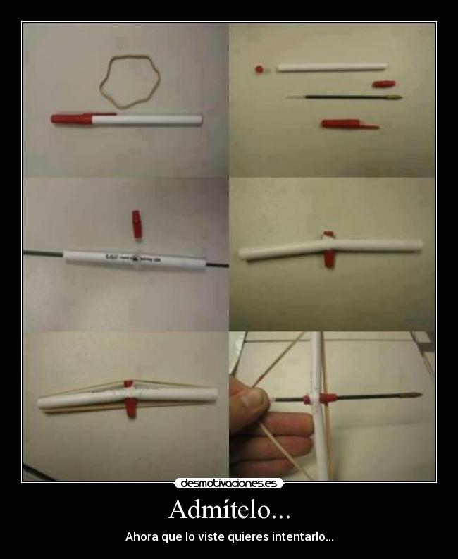 Admítelo... - Ahora que lo viste quieres intentarlo...
