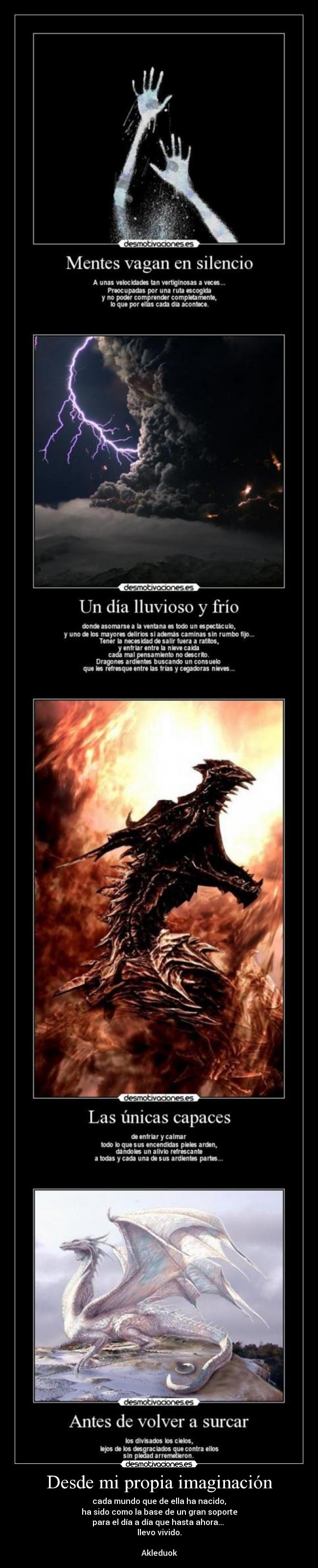 Desde mi propia imaginación -