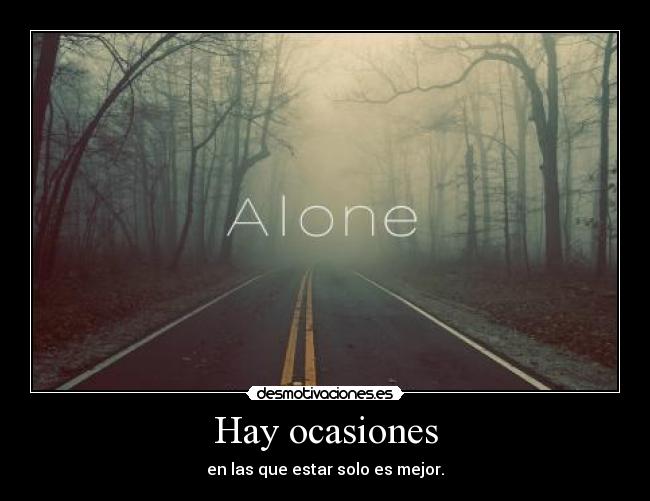 Hay ocasiones - 
