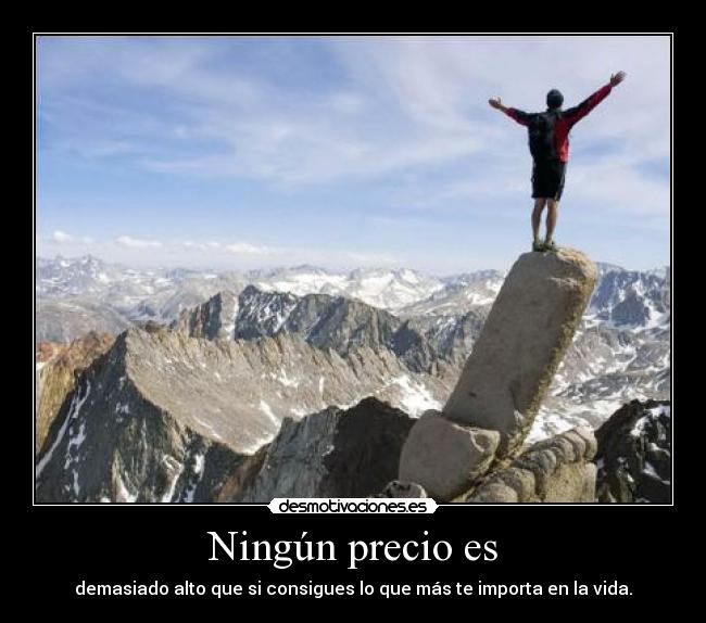 Ningún precio es -