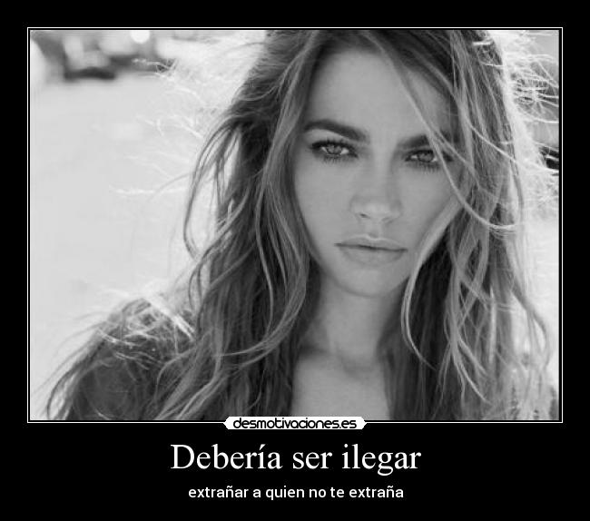 Debería ser ilegar - 