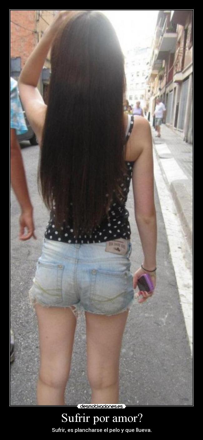 Sufrir por amor? -