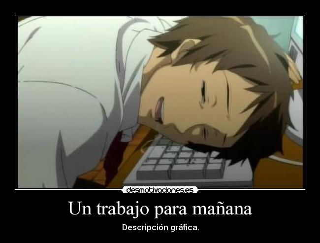 Un trabajo para mañana -