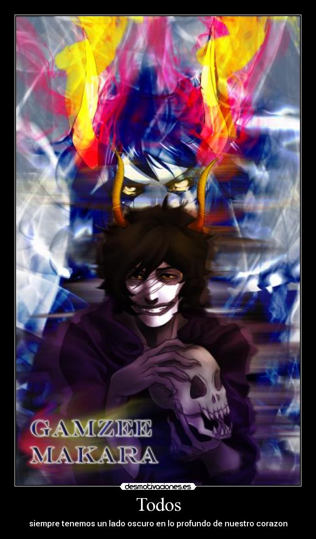 Todos - siempre tenemos un lado oscuro en lo profundo de nuestro corazon