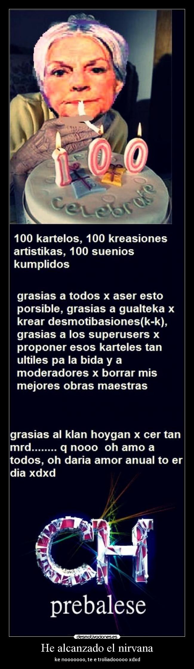 He alcanzado el nirvana - ke nooooooo, te e troliadooooo xdxd