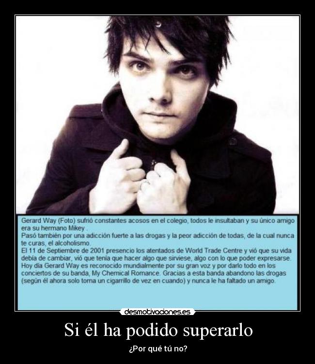 Si él ha podido superarlo -