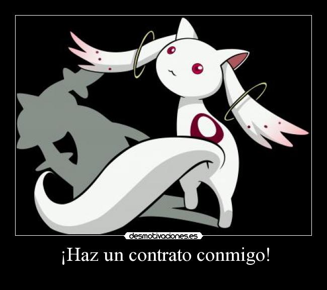 ¡Haz un contrato conmigo! - /人◕ ‿‿ ◕人\