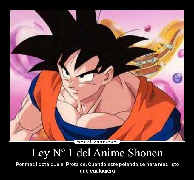 Ley Nº 1 del Anime Shonen -