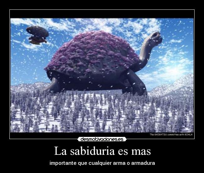 La sabiduria es mas - 