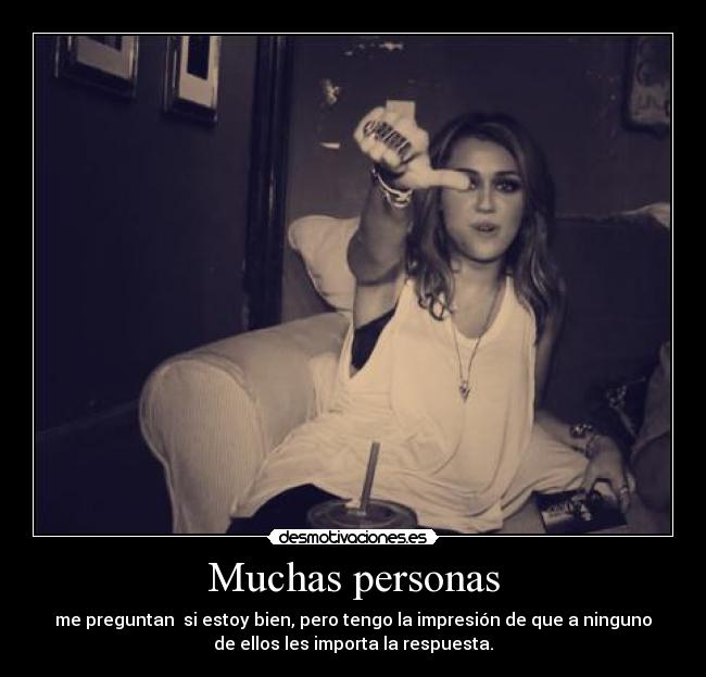 Muchas personas -
