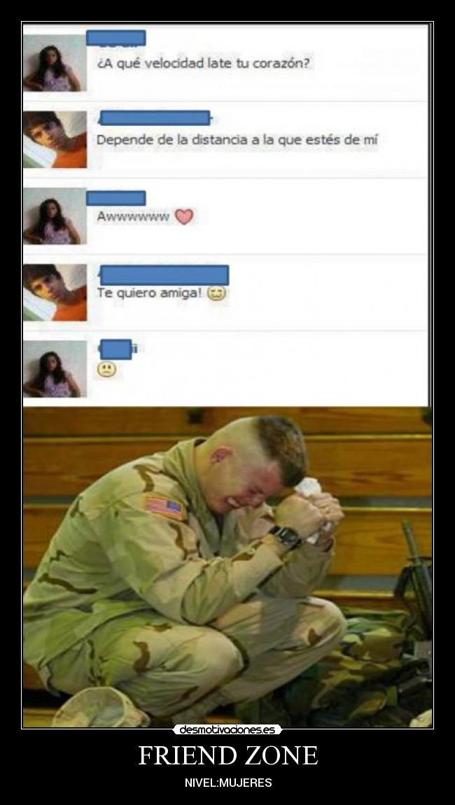 FRIEND ZONE - NIVEL:MUJERES