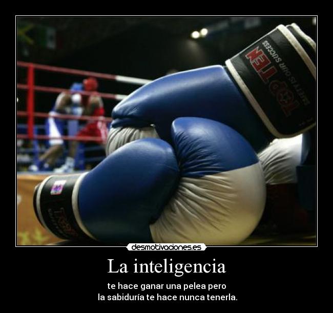La inteligencia -