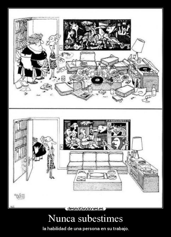 Nunca subestimes - 