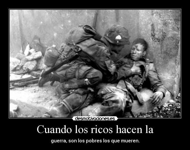 Cuando los ricos hacen la -