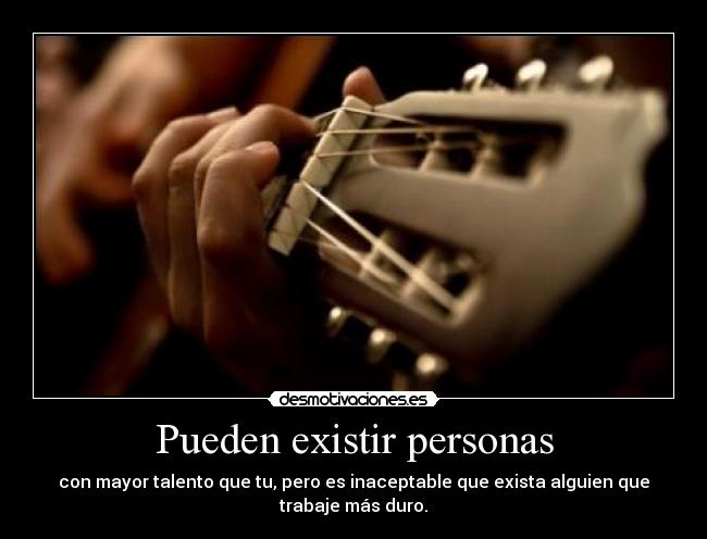 Pueden existir personas -