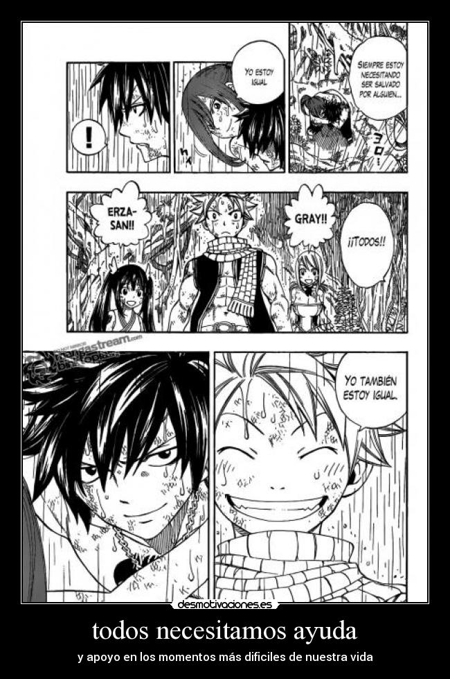 todos necesitamos ayuda -