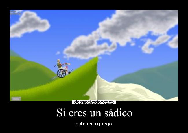 Si eres un sádico - este es tu juego.