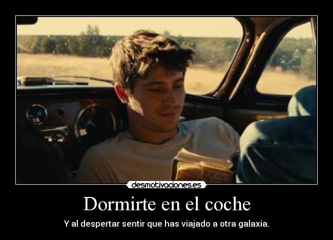 Dormirte en el coche - 