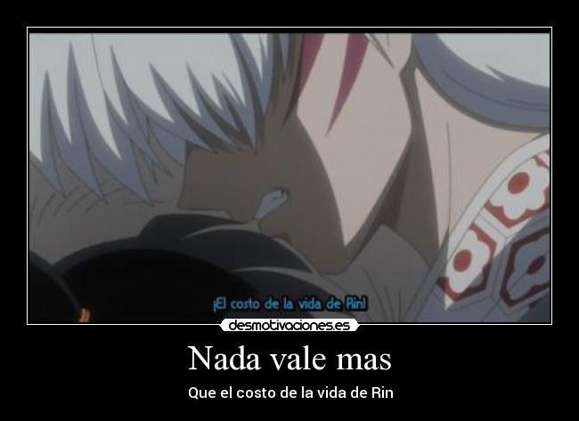 carteles sesshomaru rin desmotivaciones