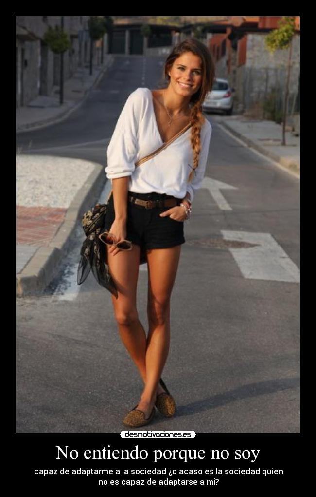 No entiendo porque no soy -
