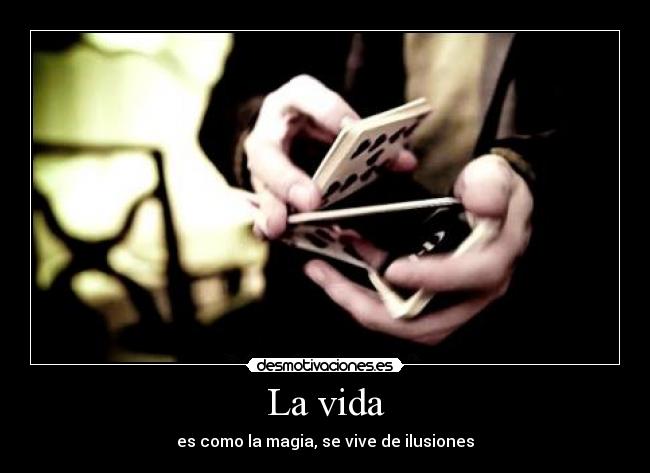 carteles vida magia ilusiones vida desmotivaciones