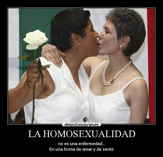 LA HOMOSEXUALIDAD -
