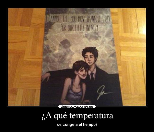 ¿A qué temperatura - se congela el tiempo?